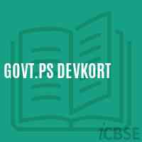 Govt.Ps Devkort Primary School Logo