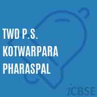 Twd P.S. Kotwarpara Pharaspal Primary School Logo
