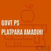 Govt.Ps Platpara Amadihi Primary School Logo