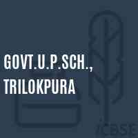 Govt.U.P.Sch., Trilokpura Primary School Logo