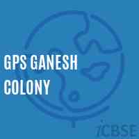 Gps Ganesh Colony Primary School Logo