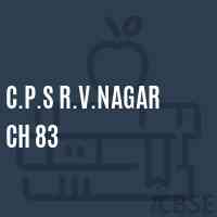 C.P.S R.V.Nagar Ch 83 Primary School Logo
