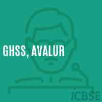GHSS, Avalur High School Logo