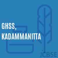 Ghss, Kadammanitta High School Logo