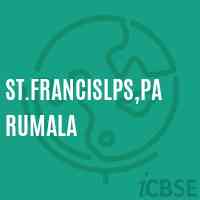 St.Francislps,Parumala Primary School Logo