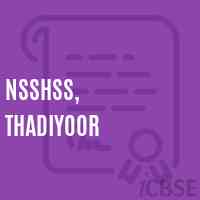 Nsshss, Thadiyoor High School Logo