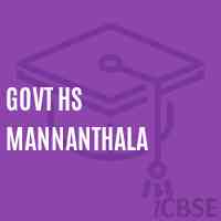 Govt Hs Mannanthala Secondary School Logo