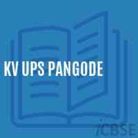 Kv Ups Pangode Upper Primary School Logo