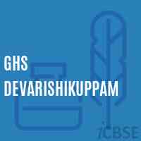 Ghs Devarishikuppam Secondary School Logo