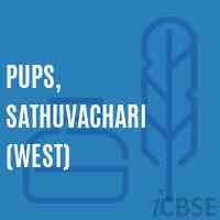 Pups, Sathuvachari (West) Primary School Logo