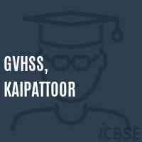 Gvhss, Kaipattoor Senior Secondary School Logo