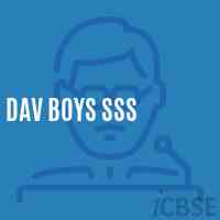 Dav Boys Sss Senior Secondary School Logo