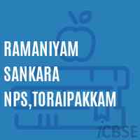 Ramaniyam Sankara NPS,Toraipakkam Middle School Logo
