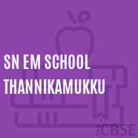 Sn Em School Thannikamukku Logo