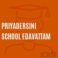 Priyadersini School Edavattam Logo