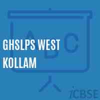 Ghslps West Kollam Primary School Logo