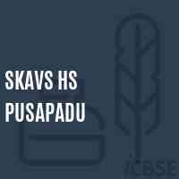 Skavs Hs Pusapadu Secondary School Logo
