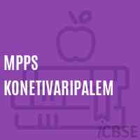 Mpps Konetivaripalem Primary School Logo