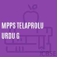 Mpps Telaprolu Urdu G Primary School Logo