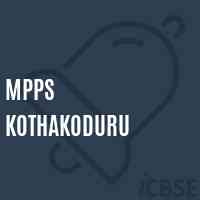 Mpps Kothakoduru Primary School Logo