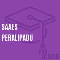 Saaes Peralipadu Primary School Logo