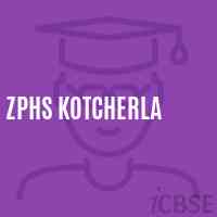 Zphs Kotcherla Secondary School Logo