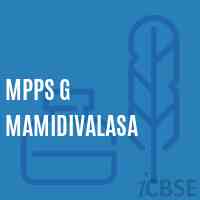 Mpps G Mamidivalasa Primary School Logo