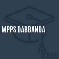Mpps Dabbanda Primary School Logo