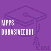 Mpps Dubasiveedhi Primary School Logo