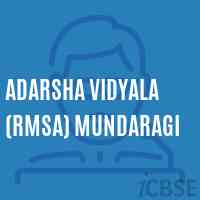 Adarsha Vidyala (Rmsa) Mundaragi School Logo