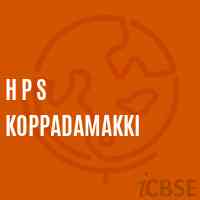 H P S Koppadamakki Middle School Logo