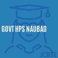 Govt Hps Naubad Middle School Logo