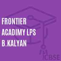 Frontier Acadimy Lps B.Kalyan Primary School Logo
