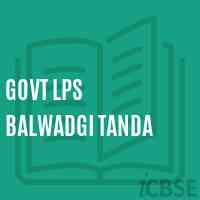 Govt Lps Balwadgi Tanda Primary School Logo