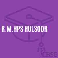 R.M.Hps Hulsoor Middle School Logo