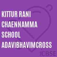 Kittur Rani Chaennamma School Adavibhavimcross Logo