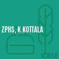 Zphs, K.Kottala Secondary School Logo