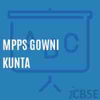 Mpps Gowni Kunta Primary School Logo