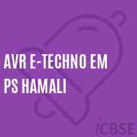 Avr E-Techno Em Ps Hamali Primary School Logo