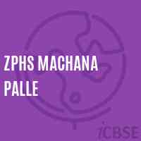 Zphs Machana Palle Secondary School Logo
