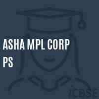 Asha Mpl Corp Ps Primary School Logo