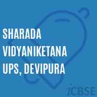 Sharada Vidyaniketana Ups, Devipura Middle School Logo