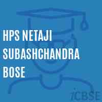 Hps Netaji Subashchandra Bose Middle School Logo