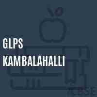 Glps Kambalahalli Primary School Logo