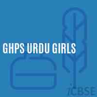 Ghps Urdu Girls Middle School Logo