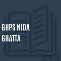 Ghps Nida Ghatta Middle School Logo