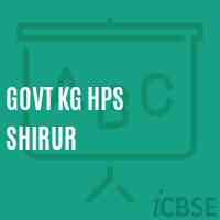 Govt Kg Hps Shirur Middle School Logo