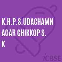 K.H.P.S.Udachamnagar Chikkop S. K Middle School Logo