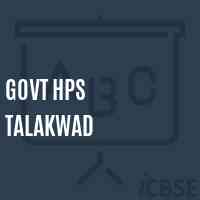 Govt Hps Talakwad Middle School Logo