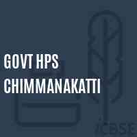 Govt Hps Chimmanakatti Middle School Logo